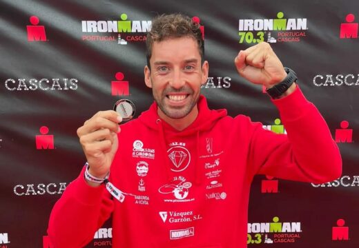 Juan Vázquez Amado ao campionato do mundo de Ironman